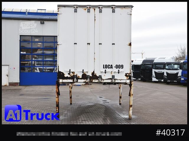 Змінний кузов із платформою та тентом KRONE Wechselbrücke 7,45 Multilock, neutral