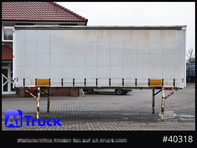 Змінний кузов із платформою та тентом KRONE Wechselbrücke 7,45 Multilock, neutral