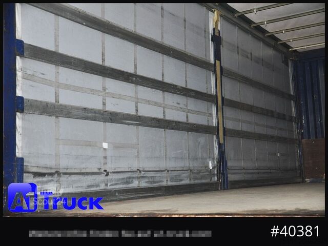 Змінний кузов із платформою та тентом KRONE Wechselbrücke 7,45 neue Plane, Bordwand