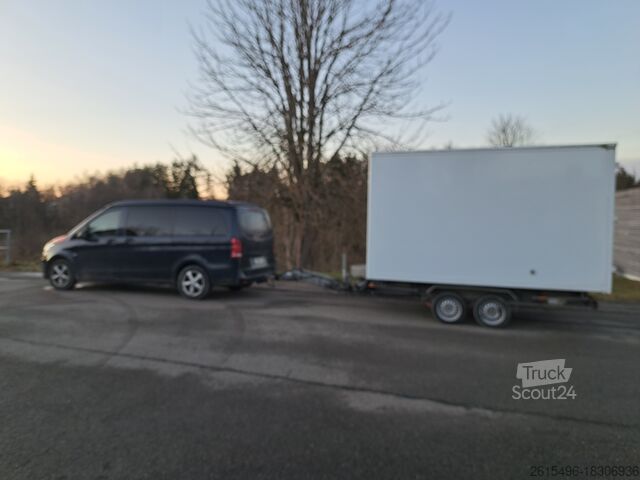 Etichetă pentru bagaje RUKU-Hochlader Tandem-Fahrgestell für Kofferaufbau