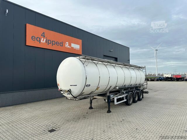 Cisterna s potravinami Van Hool FOOD / 39.000L / 3-COMP / INOX / NL-trailer / A...