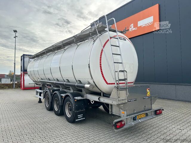 Cisterna s potravinami Van Hool FOOD / 39.000L / 3-COMP / INOX / NL-trailer / A...