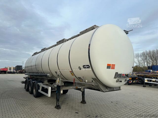 Cisterna s potravinami Van Hool FOOD / 39.000L / 3-COMP / INOX / NL-trailer / A...