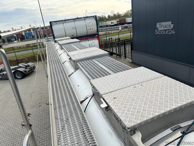 Cisterna s potravinami Van Hool FOOD / 39.000L / 3-COMP / INOX / NL-trailer / A...