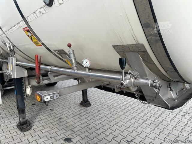 Voedseltanker Van Hool FOOD / 39.000L / 3-COMP / INOX / NL-trailer