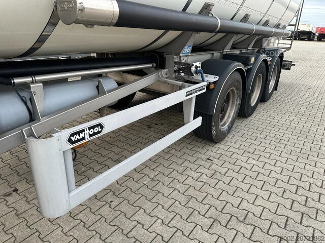 Voedseltanker Van Hool FOOD / 39.000L / 3-COMP / INOX / NL-trailer