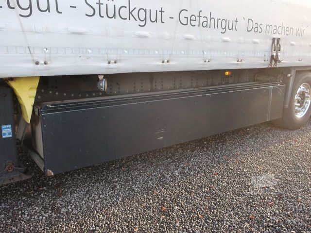 Open semitrailer with tarp Schmitz Cargobull SCS 24 Speed Curtain Alcoa Getränke