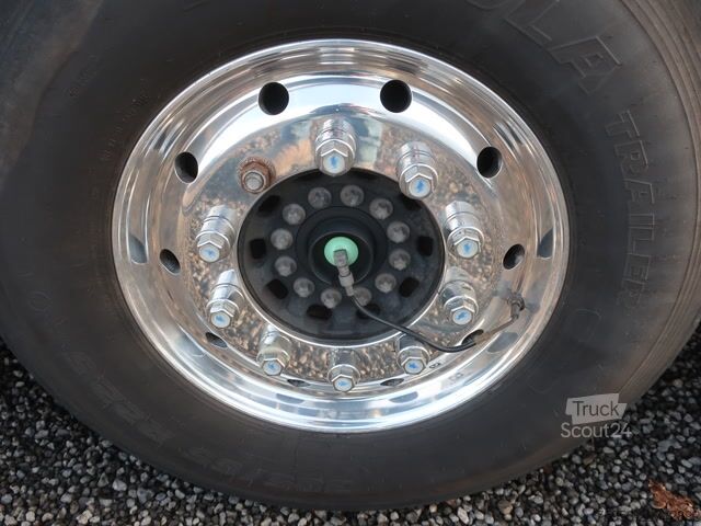 Open semitrailer with tarp Schmitz Cargobull SCS 24 Speed Curtain Alcoa Getränke