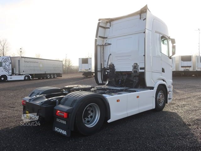 Standardowy ciągnik siodłowy Scania S 450 NGS LED Retrarder Standklima Navi Volluft