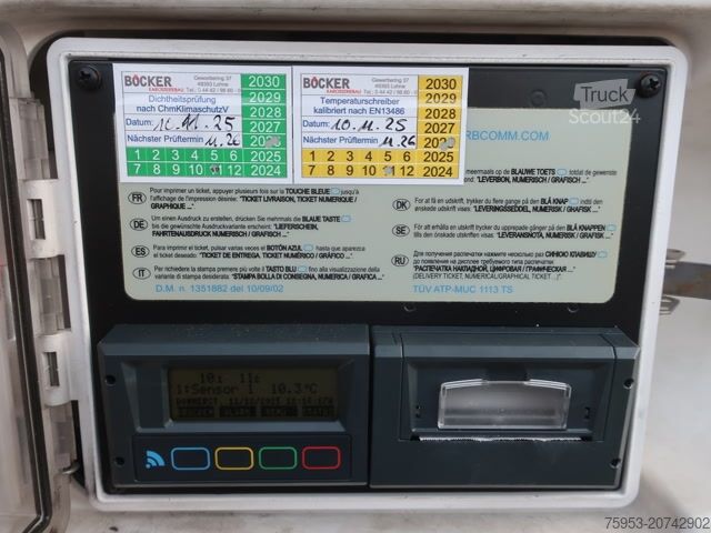 Reefer semitrailer Schmitz Cargobull SKO 24/L-13.4 FP 60 Carrier Vector 1550