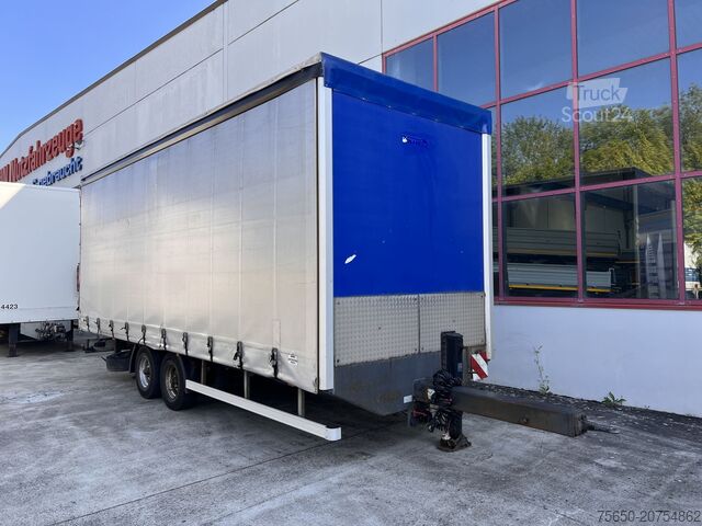 Anhänger mit Pritsche & Plane Tang, Karl ZCS 105 Tandem- Planenanhänger