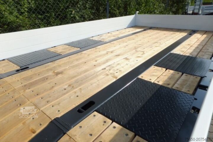 Naczepa niskopodwoziowa Möslein TTT 11- 6,28 Weiß Neuer Tandemtieflader