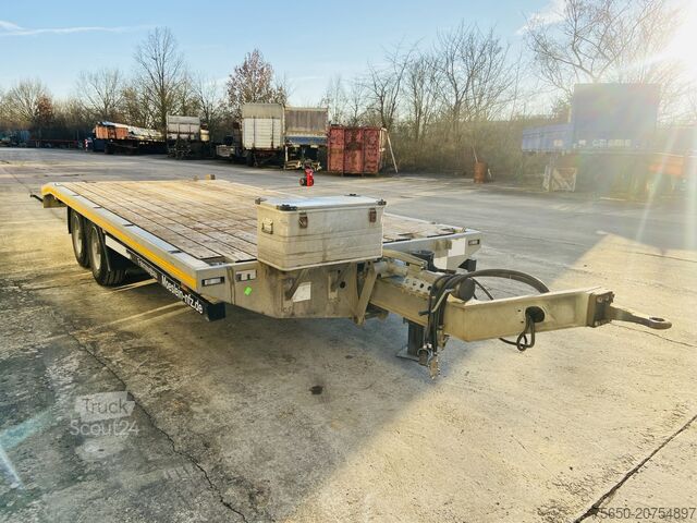 Naczepa niskopodwoziowa Möslein TTS 11 Schwebheim Tandemtieflader