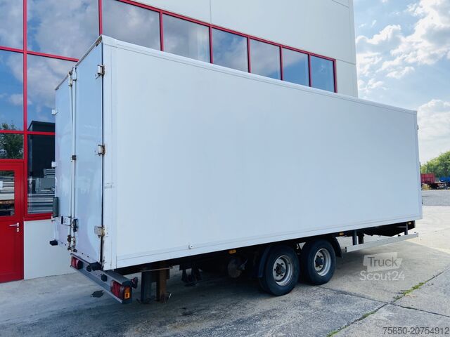 Remolque caja Tang, Karl K105 Tandem Kofferanhänger vorn Durchladbar