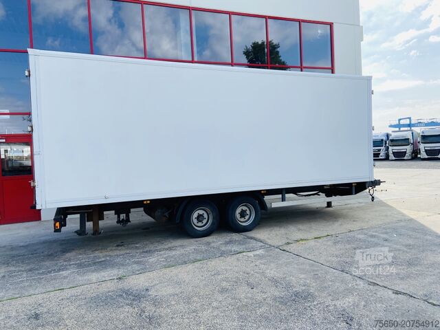Remolque caja Tang, Karl K105  Tandem Kofferanhänger vorn Durchladbar