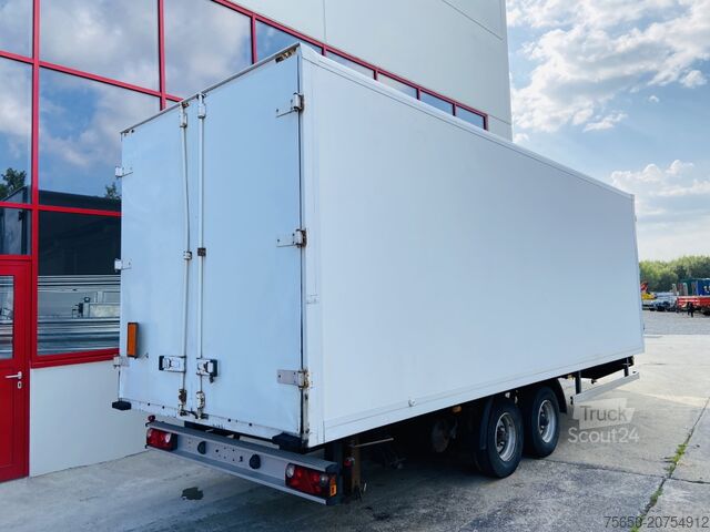 Remolque caja Tang, Karl K105  Tandem Kofferanhänger vorn Durchladbar