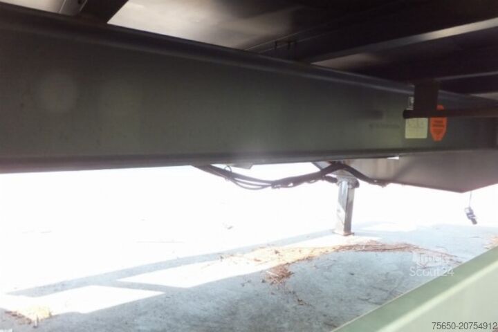 Remolque caja Tang, Karl K105 Tandem Kofferanhänger vorn Durchladbar