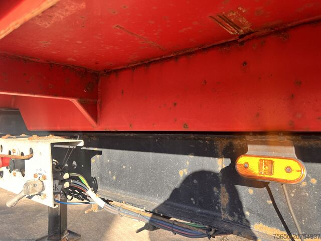 Kippanhänger Obermaier OS2-TD190A 19 t Tandemkipper- Tieflader, Breitbereifung