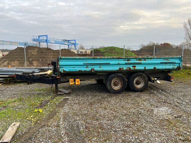 Kippanhänger Obermaier 14 14 t Tandemkipper- Tieflader