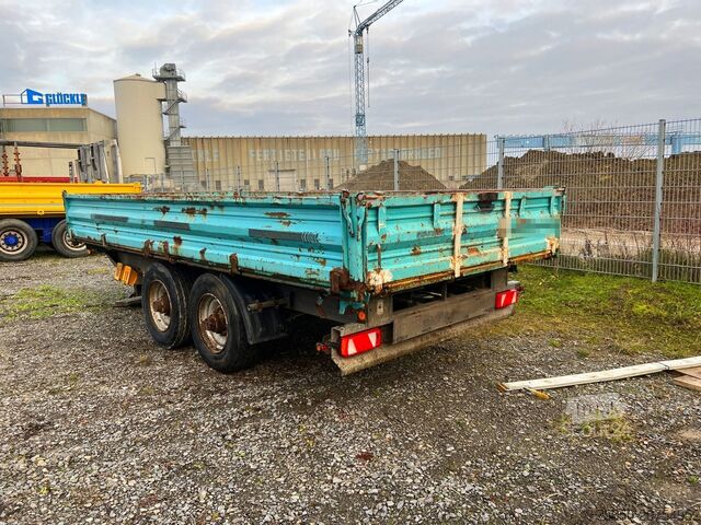 Kippanhänger Obermaier 14 14 t Tandemkipper- Tieflader