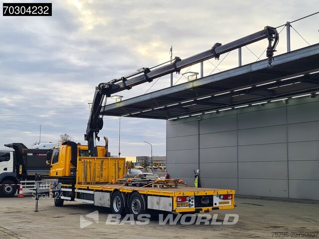 Piattaforma di carico DAF CF 410 CF 6X2 HIAB 244EP-4 HIPRO Crane Kran Lif...