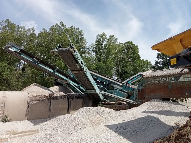 Installation de criblage Powerscreen Chieftain 1700
