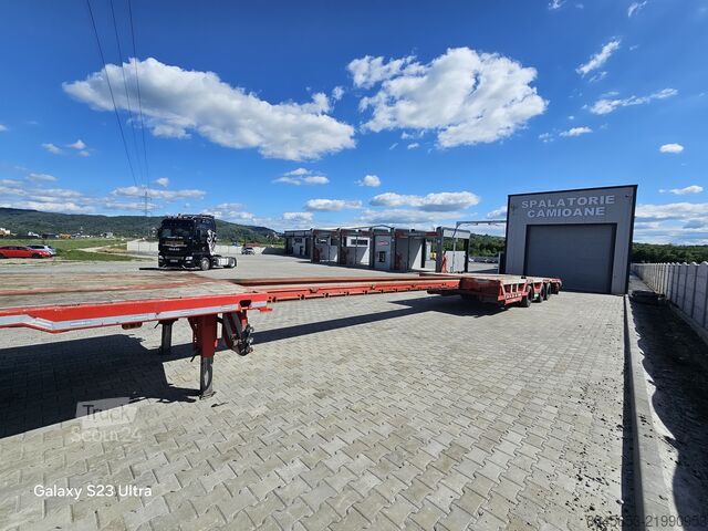 Semiremorcă cu platformă joasă Meusburger MTS-3