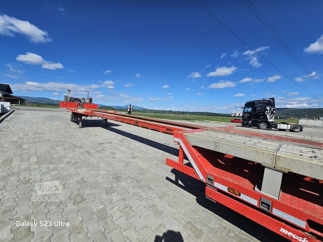 Semiremorcă cu platformă joasă Meusburger MTS-3