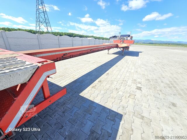 Semiremorcă cu platformă joasă Meusburger MTS-3