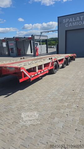 Semiremorcă cu platformă joasă Meusburger MTS-3