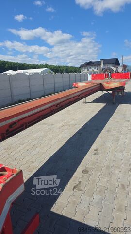 Semiremorcă cu platformă joasă Meusburger MTS-3