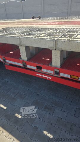 Semiremorcă cu platformă joasă Meusburger MTS-3