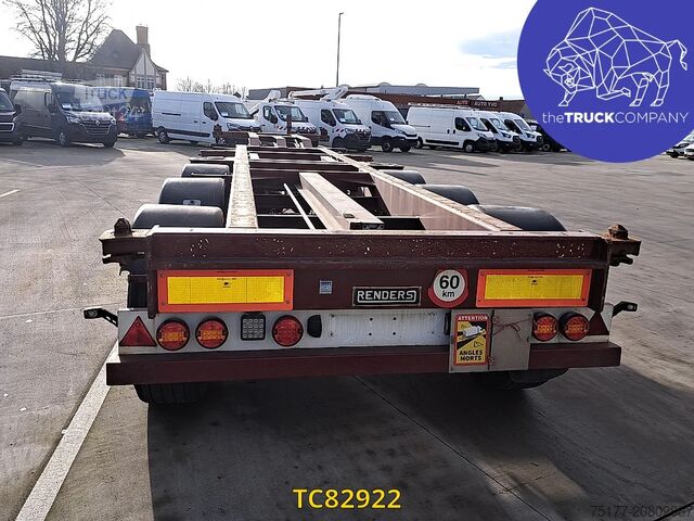 Transportul de containere Renders 