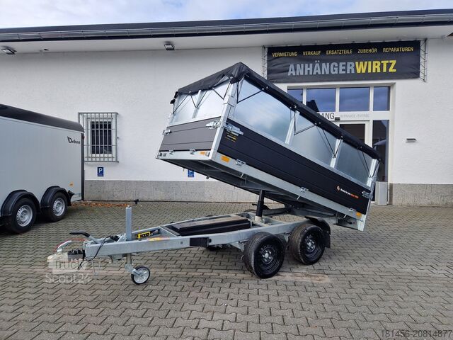 Przyczepa na konie Saris Kompakter Volumenkipper 276x150x90cm  2000kg oder 2700kg wahlweise