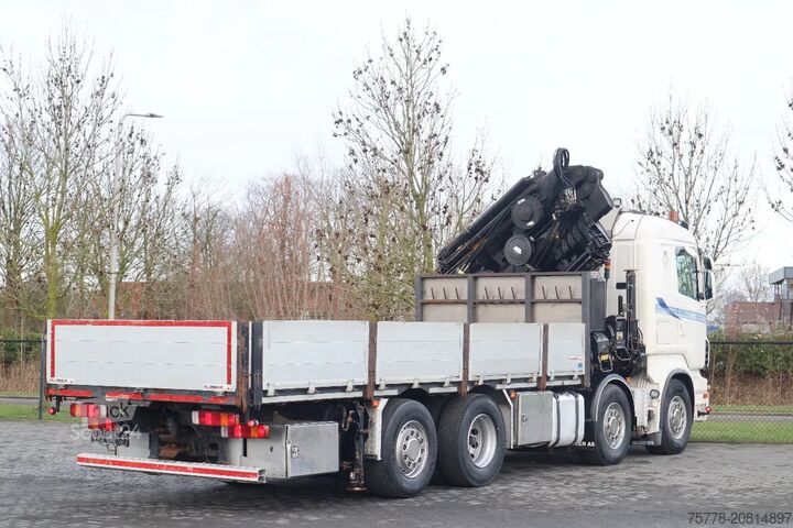 Camion-grue Scania R580 V8 | 8X2*6 | HIAB 422E-5 | JIB | MANUAL | ...