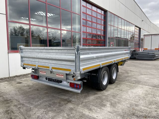 Kiepaanhangwagen Möslein TTD 14 5,70 m 14 t Tandem- Kipper Tieflader 5,70 m lang, Breite Reifen-- Neufahrzeug --