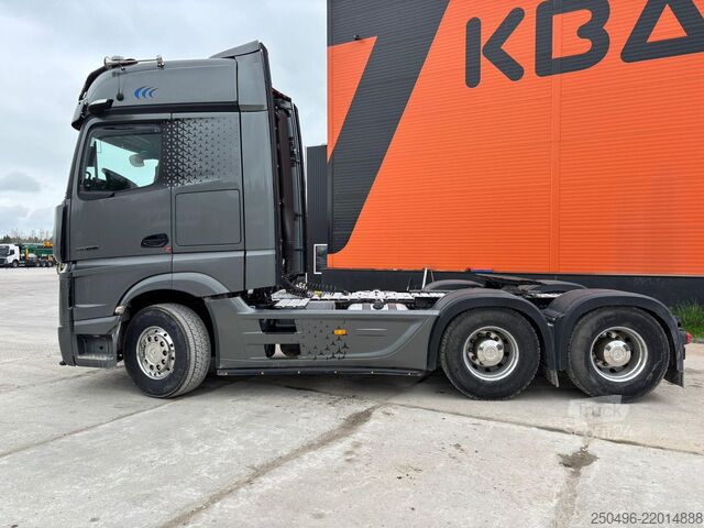 Standartinis traktorius Mercedes-Benz Actros 2863 6x4 BIG SPACE CAB / RETARDER