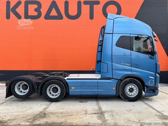 Стандартный трактор Volvo FH 500 6x2 GLOBE XL / RETARDER / DOUBLE BOGIE