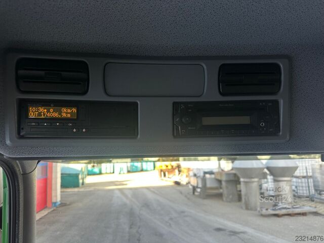 Φορτηγό πλατφόρμα με μουσαμά MERCEDES-BENZ 1530 L Atego3 Schiebeplane  LBW Bär 1,5to