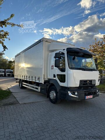 Autocarro con pianale e telone Renault D 16