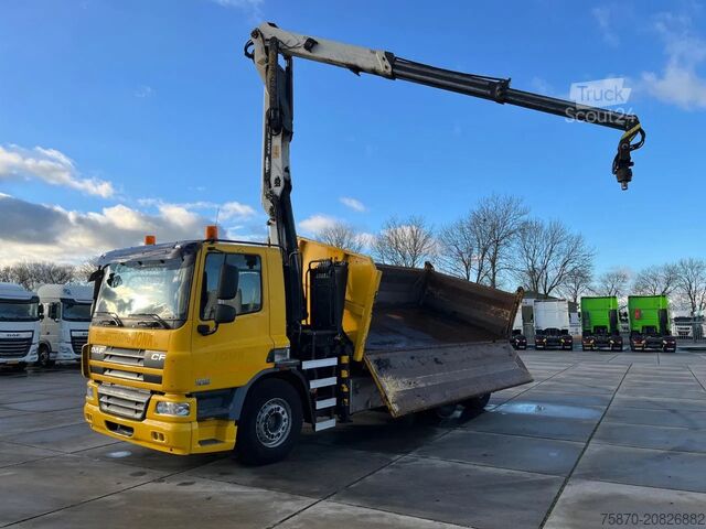 Autogru DAF CF 360 FAN Kipper knijperwagen