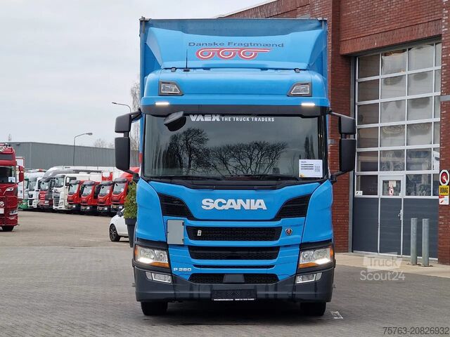 Telone scorrevole Scania P280 4x2 - Taultliner - Loadlift - Full air sus...