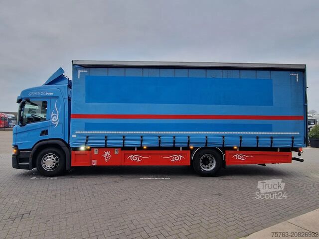 Telone scorrevole Scania P280 4x2 - Taultliner - Loadlift - Full air sus...