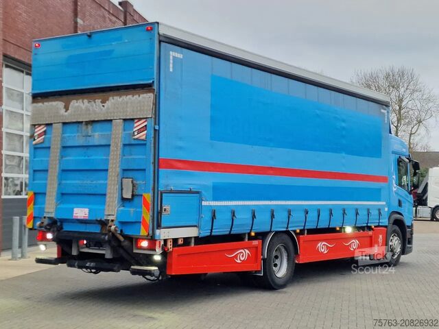 Telone scorrevole Scania P280 4x2 - Taultliner - Loadlift - Full air sus...