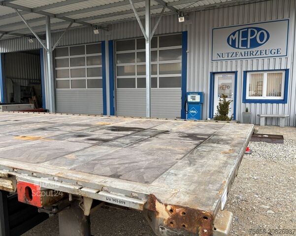 Piattaforma con cassone intercambiabile Krone Jumbo Plattform 7,82 mit Lochleiste