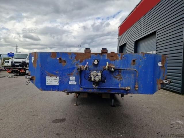Semi-remorque  PORTE ENGINS 4 ESSIEUX