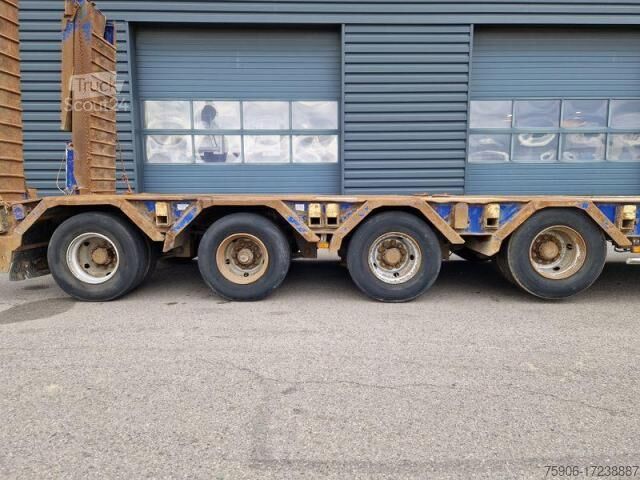 Semi-remorque  PORTE ENGINS 4 ESSIEUX