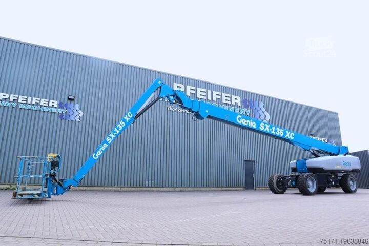Teleskopik platform Genie SX135XC Diesel, 43m Working Height, 27.5m Reach, B