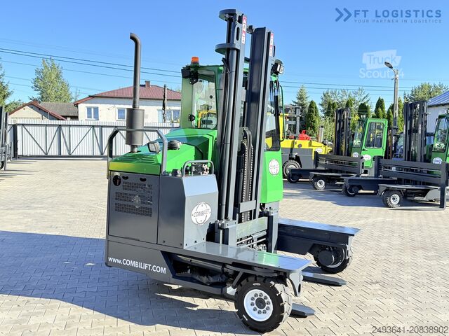 Dört yollu forklift Combilift C3500 DIESEL DUPLEX 4100 FREE LIFT CABIN