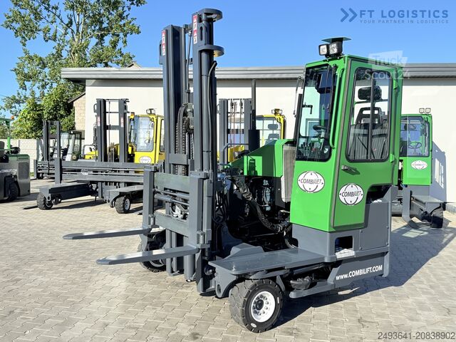 Dört yollu forklift Combilift C3500 DIESEL DUPLEX 4100 FREE LIFT CABIN